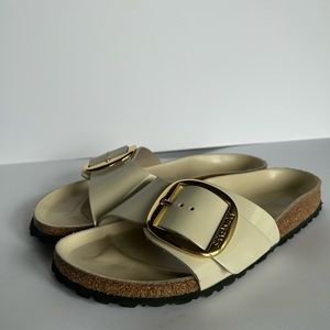 Birkenstock Madrid Big Buckle Slide Sandals